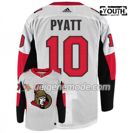 Kinder Eishockey Ottawa Senators Trikot TOM PYATT 10 Adidas Weiß Authentic